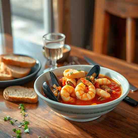 Lambi Creole - Seafood Stew Recipe